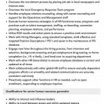 Senior Human Resources Generalist