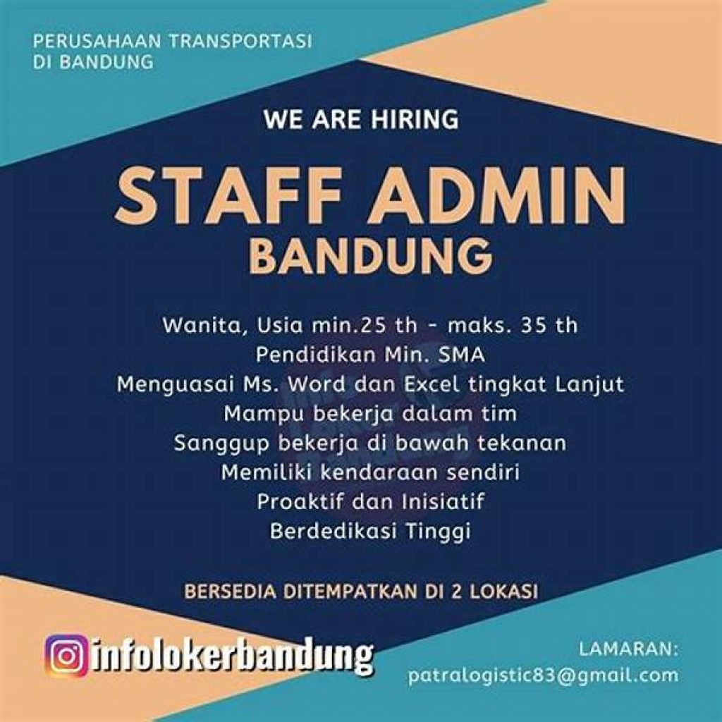 Lowongan Kerja Di Bandung