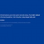 Cara Memperbaiki Laptop Blue Screen